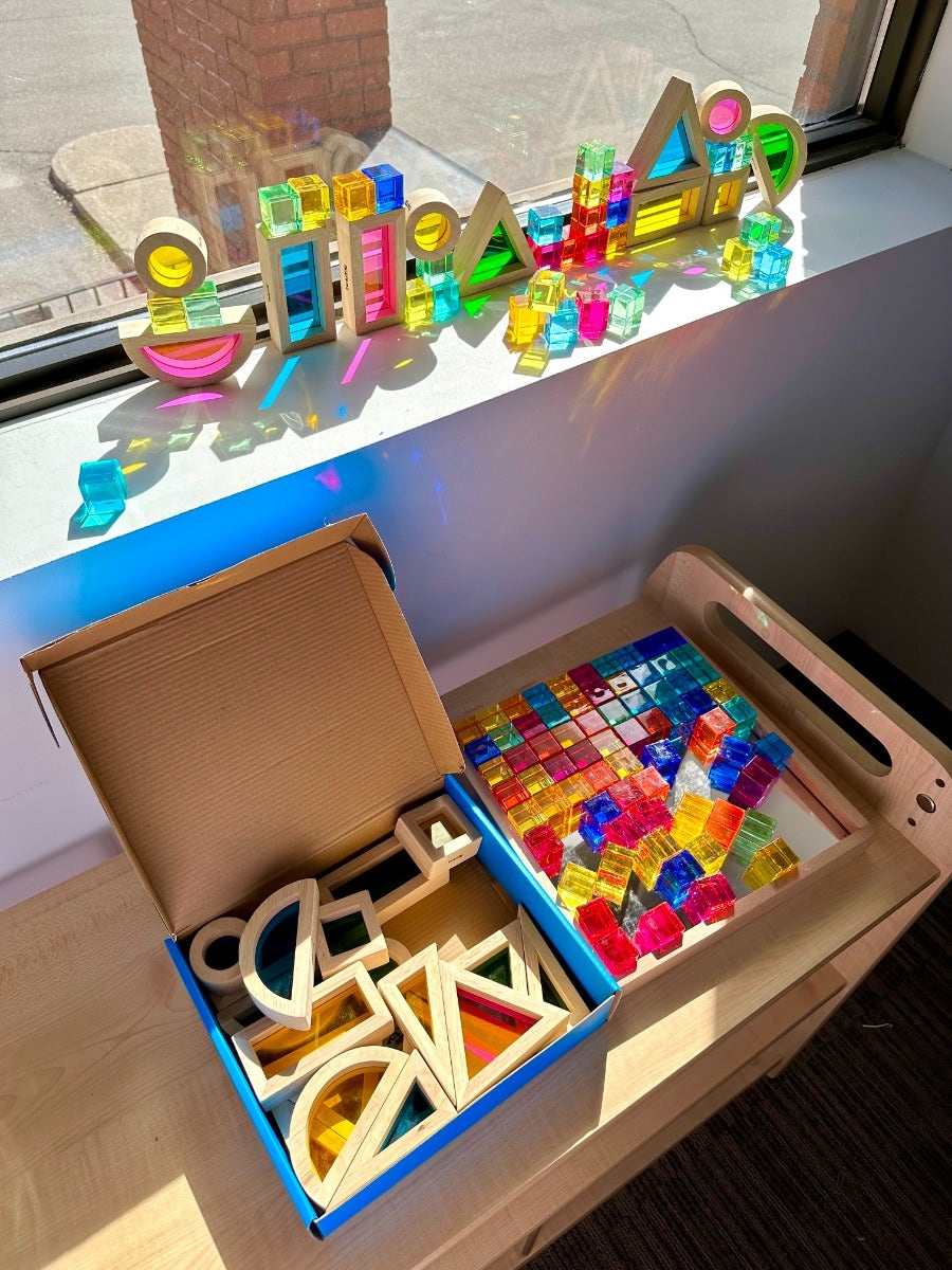 Gem Cube Mirror Tray 100 pc