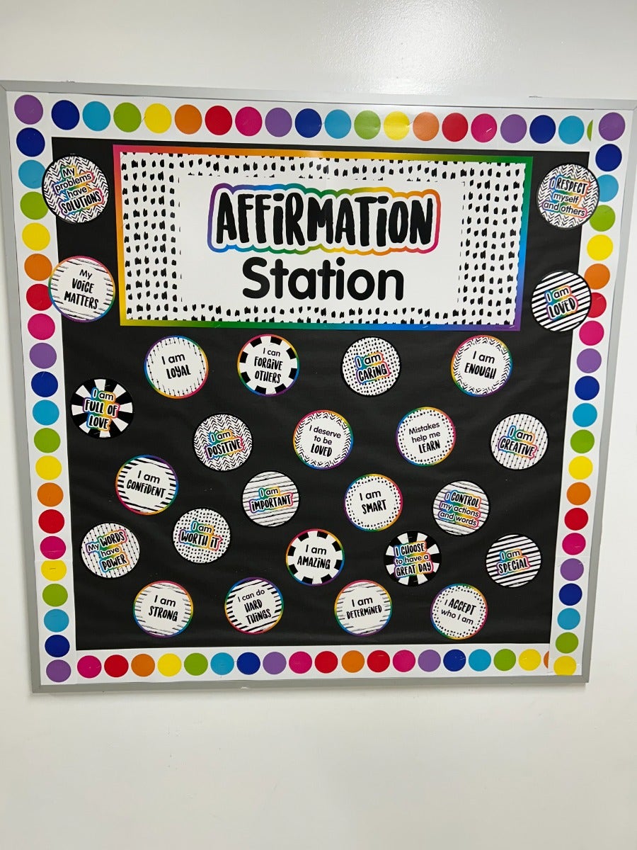 Affirmation Station Bulletin Board Set