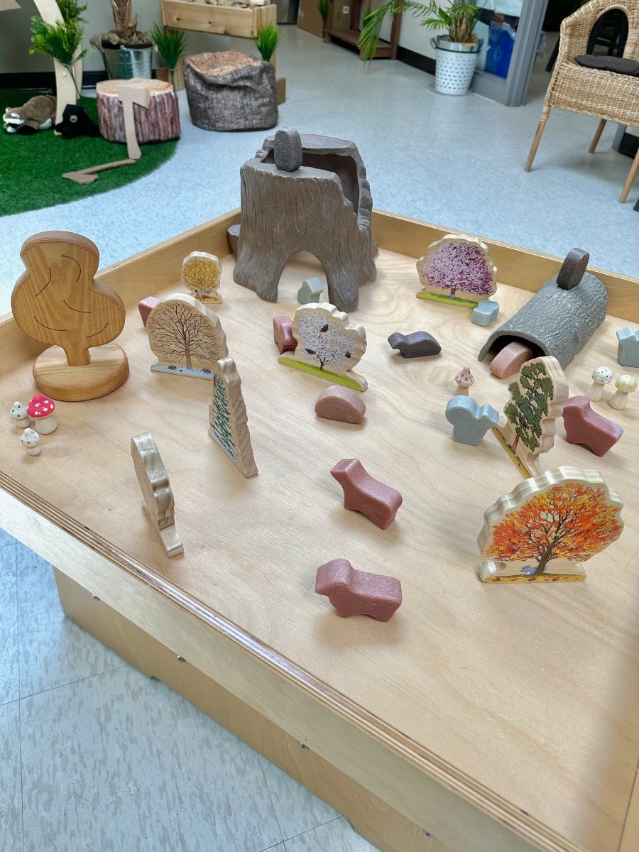 Four Seasons Trees Wooden Play Sets