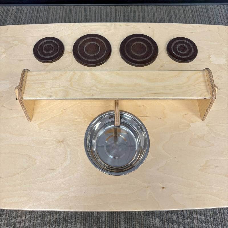 Woodlyn Island Kitchen for Preschoolers 46.5inL x 24inH