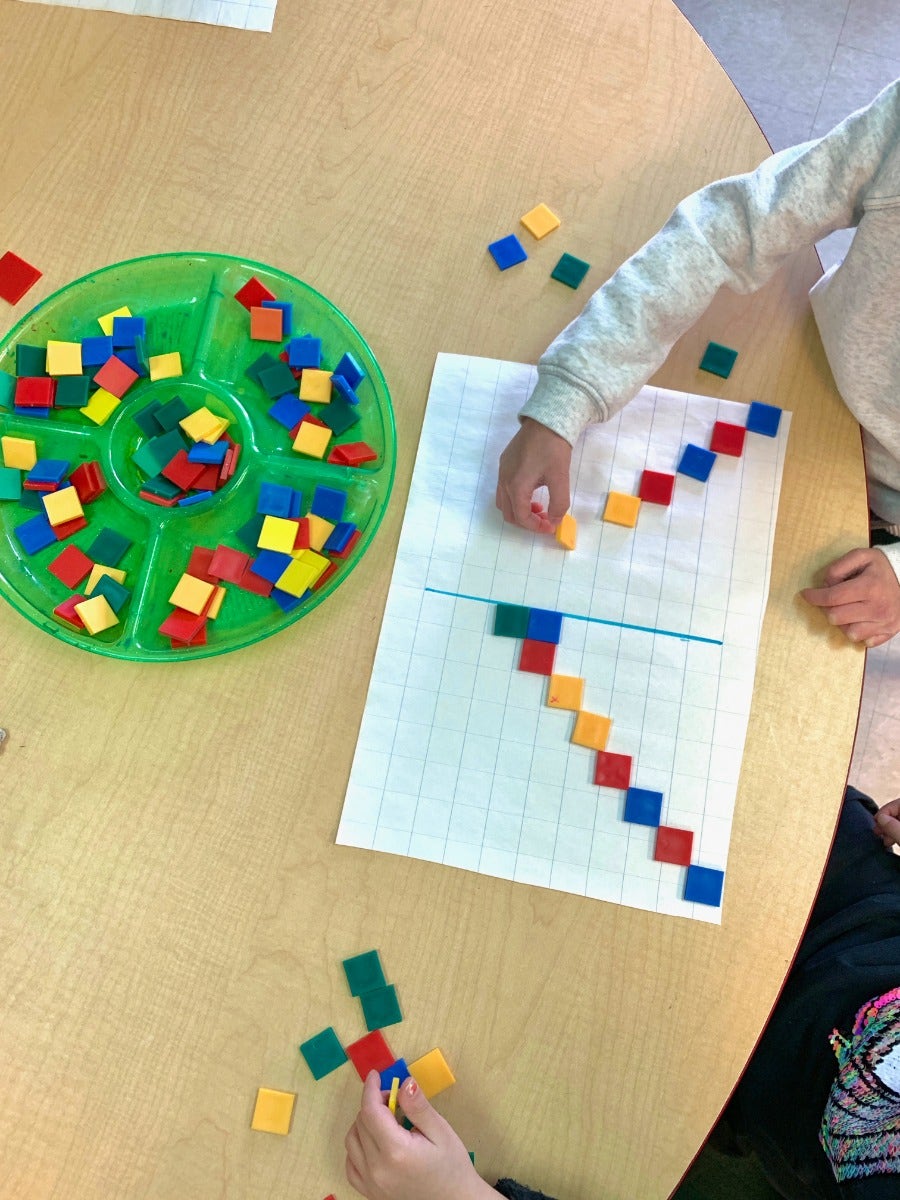 Square Colour Tiles
