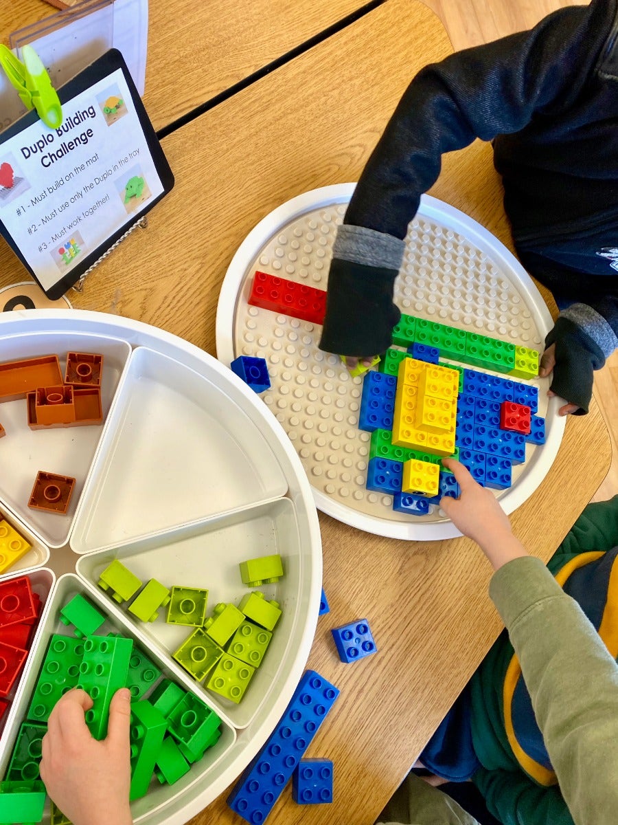 Building Block Mat Stone for PlayTRAY