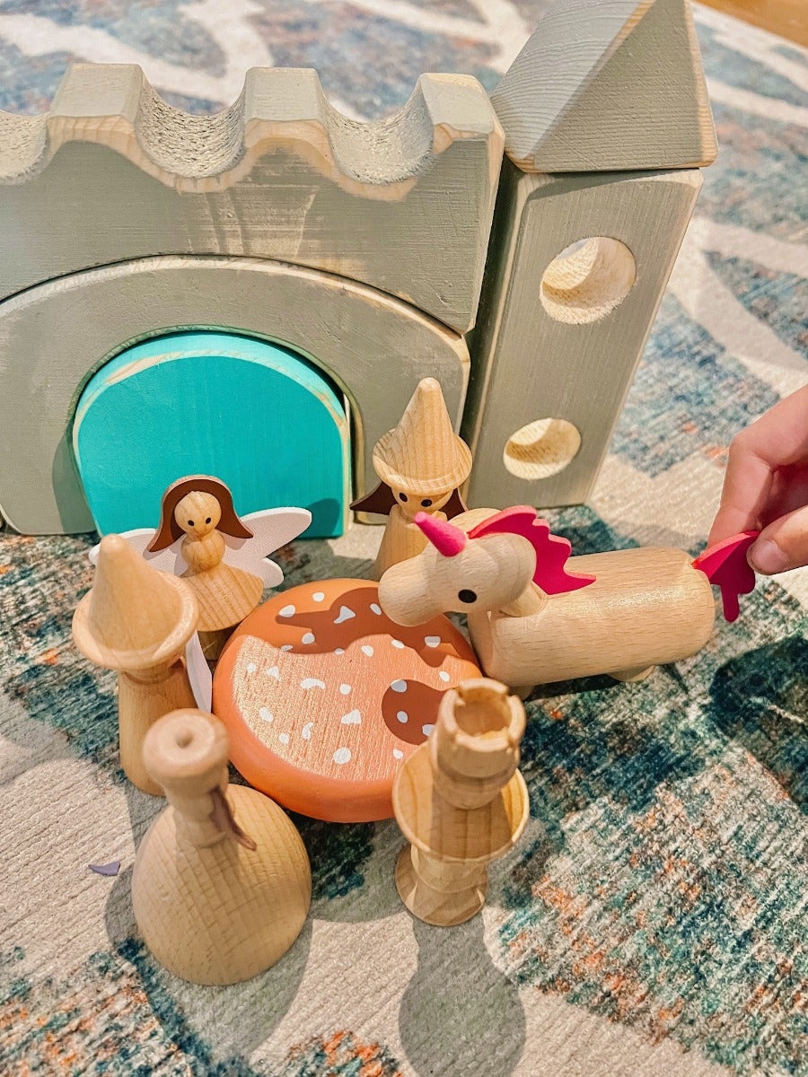 Wooden Enchanted Figures Set