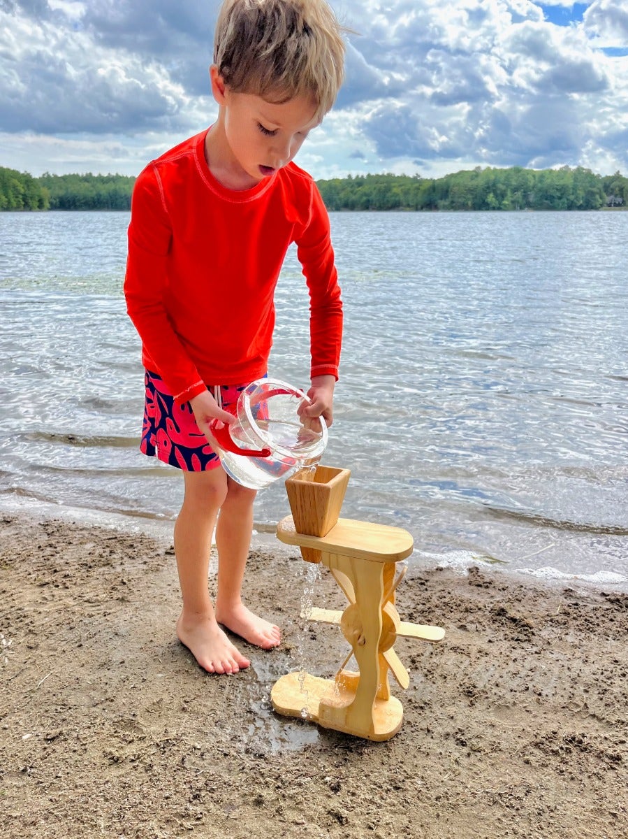 Wooden Water & Sand Wheel