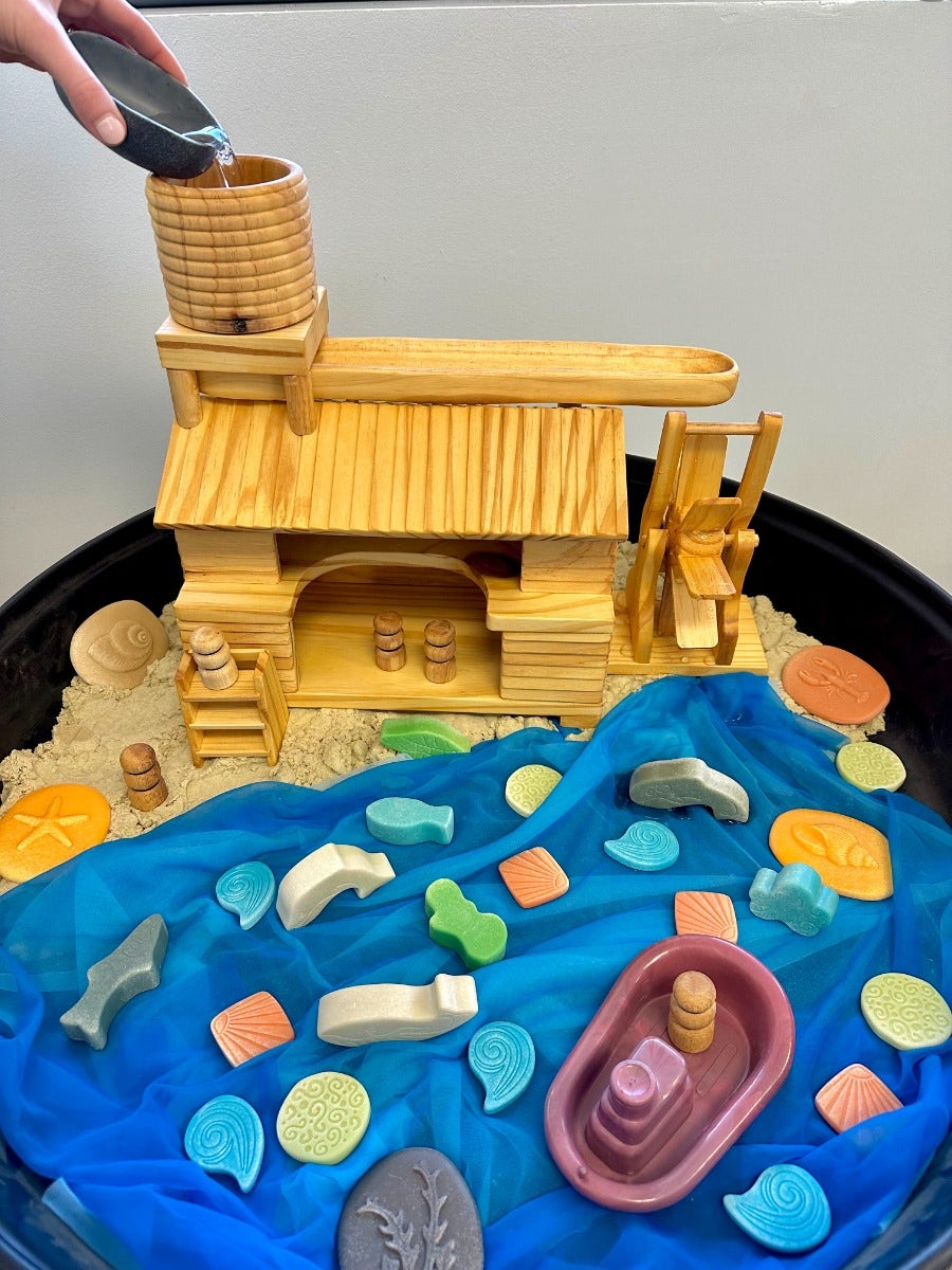 Eco Hut & Water Wheel