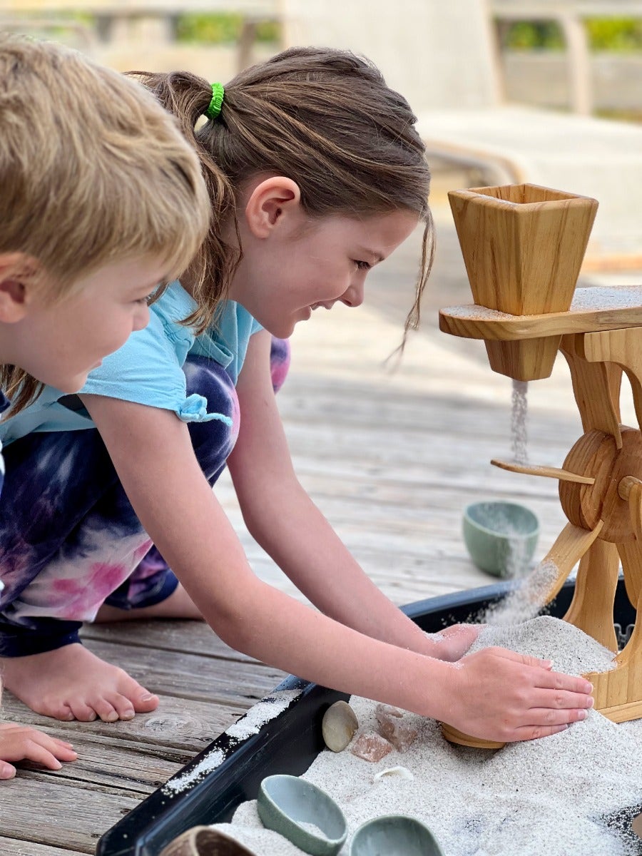 Wooden Water & Sand Wheel