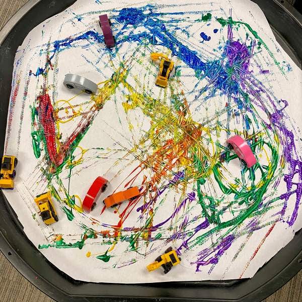 Car Track Process Art Collection