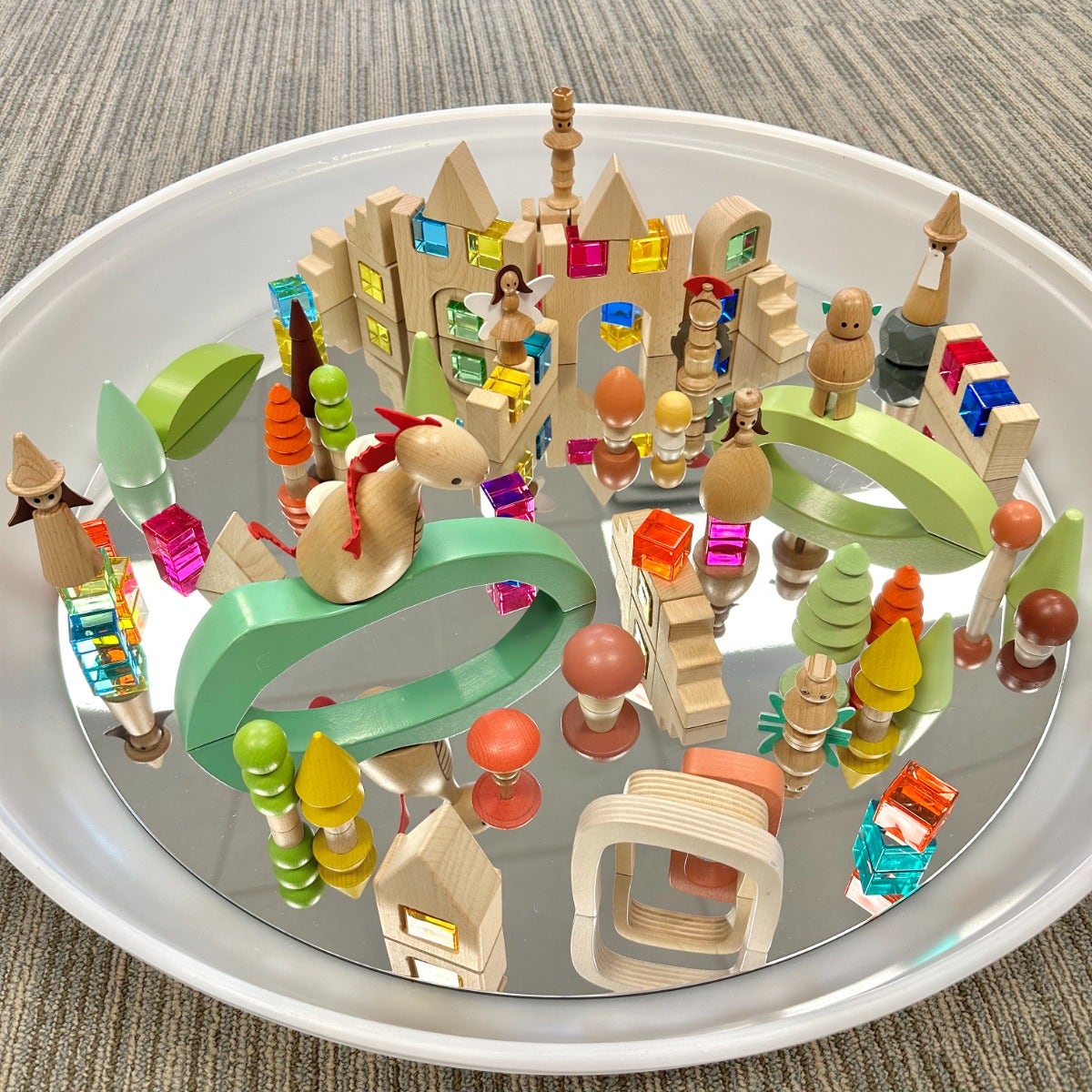 Wooden Enchanted Figures Set