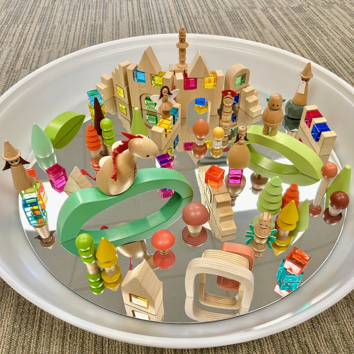 Deep Tuff Tray Mirror