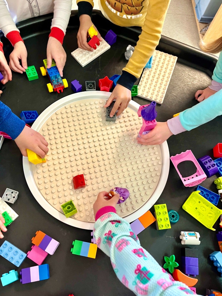Building Block Mat Stone for PlayTRAY