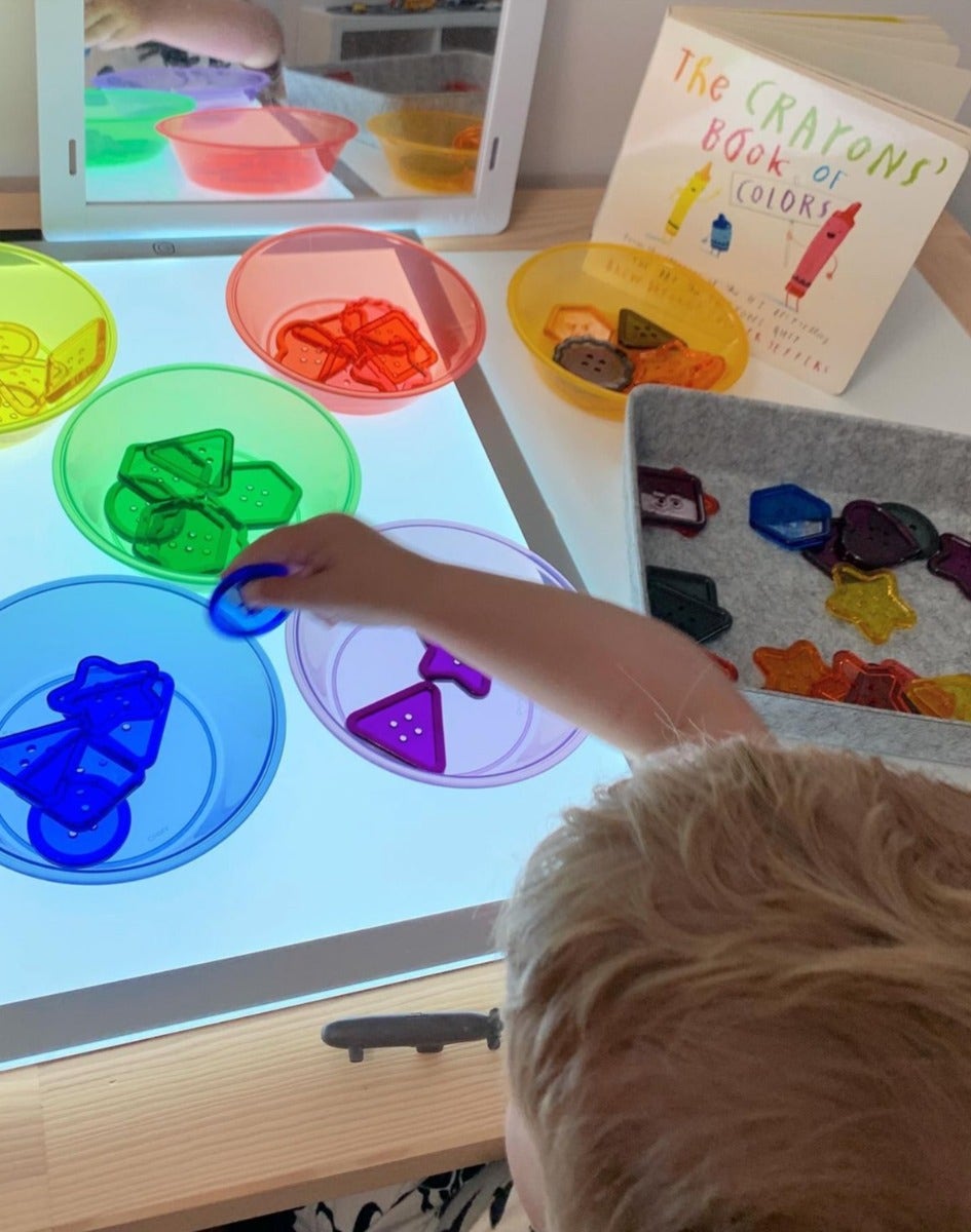 Transparent Large Buttons Mini Jar