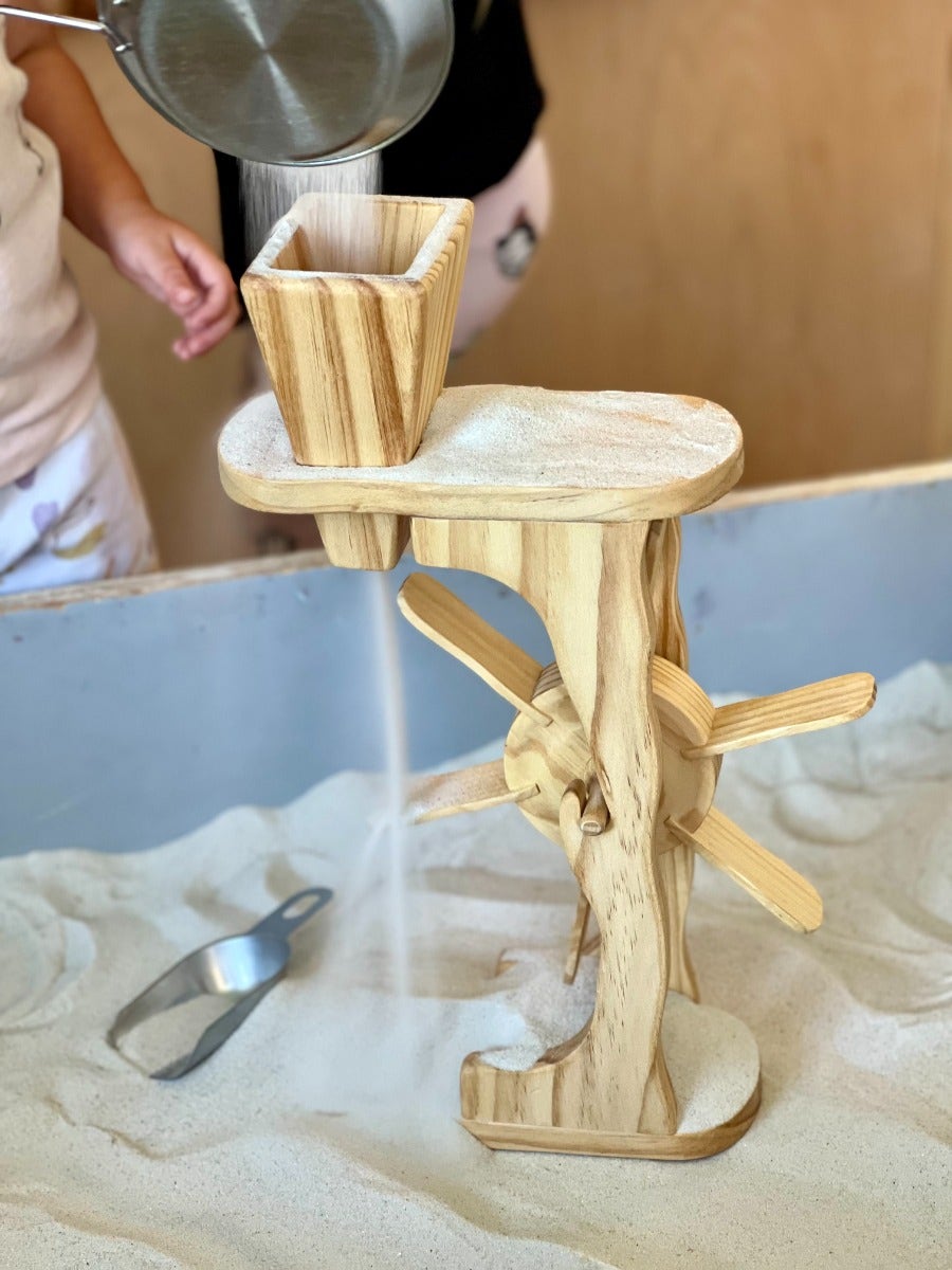 Wooden Water & Sand Wheel