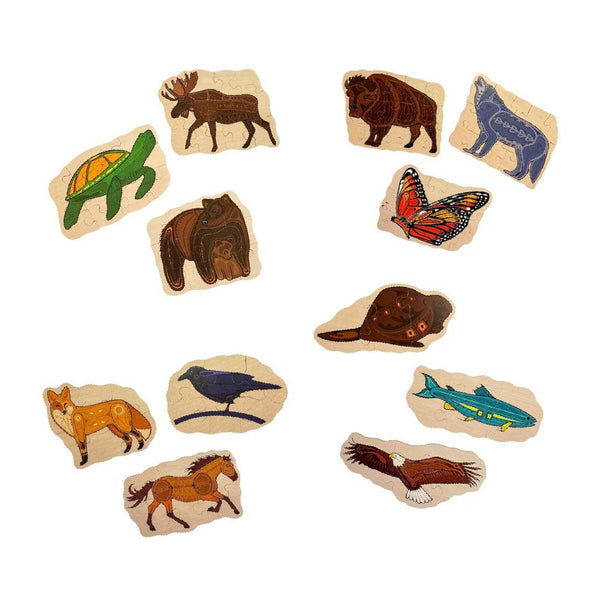 Indigenous Midi Floor Puzzle Collection