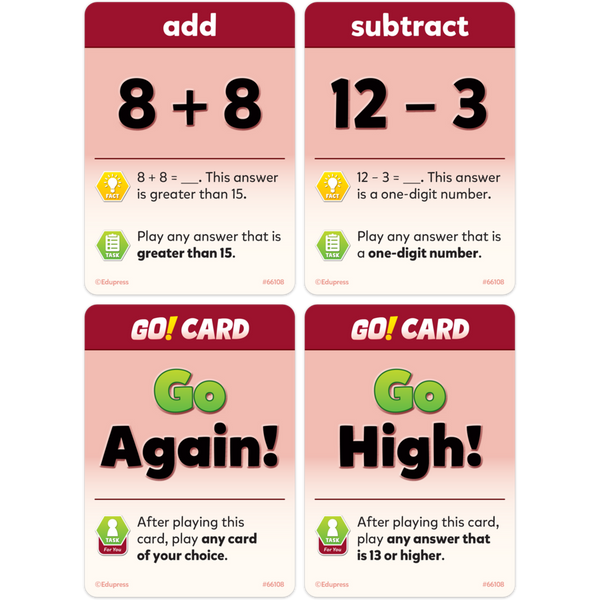 Its GO Time Addition and Subtraction