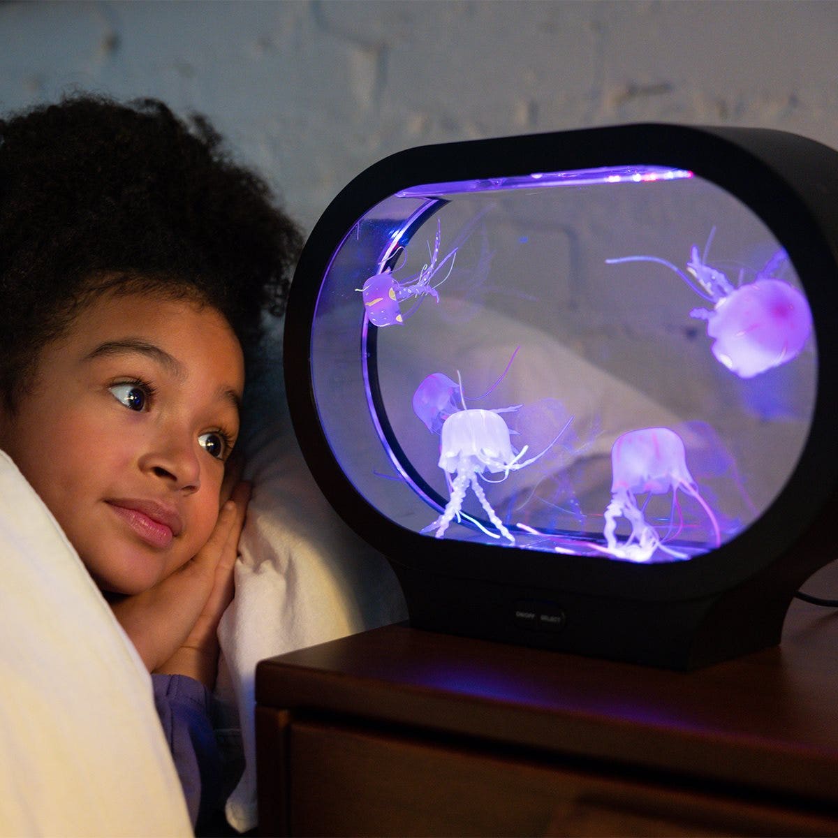 Jellyzen Oval Jellyfish Lamp