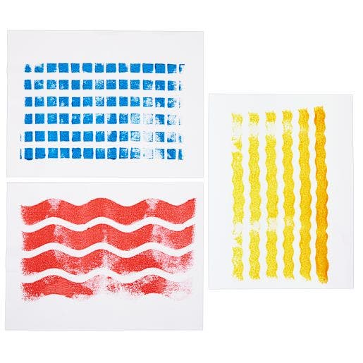 Jumbo Paint Rollers Set Of 4 Designs