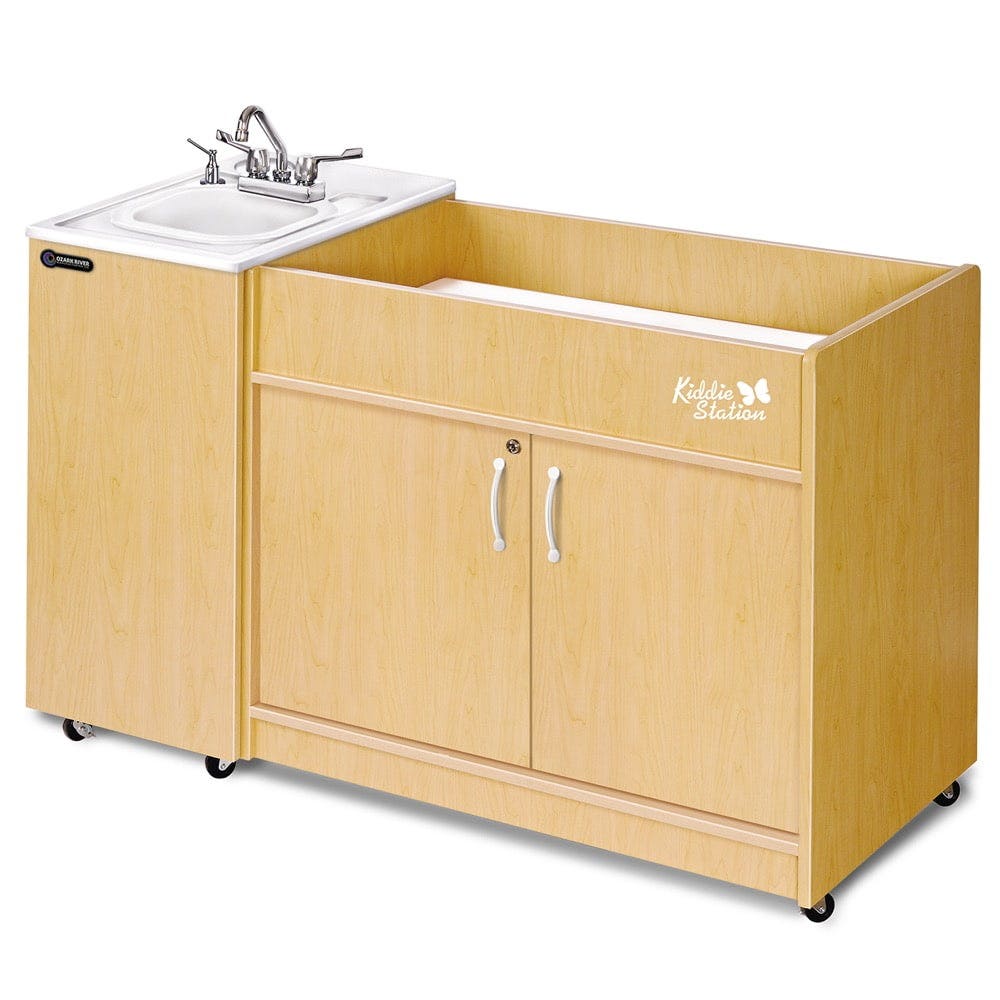 Kiddie Station Diaper Changing Station Portable Hand Washing Sink