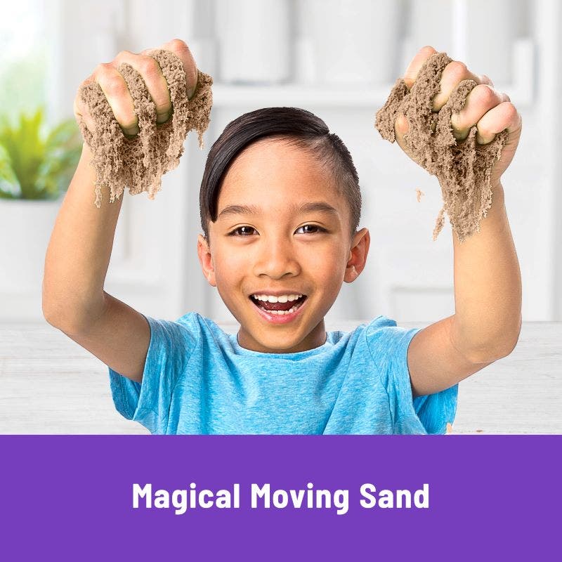 Kinetic Sand Beach Natural Brown 3lb | Spin Master – Scholar's Choice