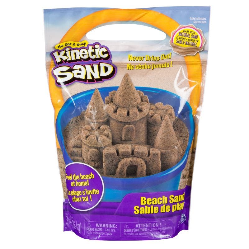 Kinetic Sand Beach Natural Brown 3Lb