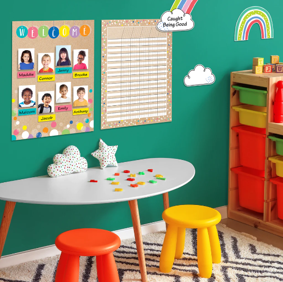 Krafty Pop Classroom Essentials 4-Chart Pack