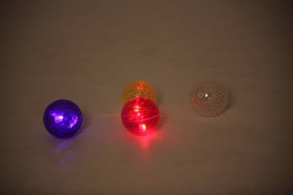 Large Textured Sensory Light Ball Set - Pk4
