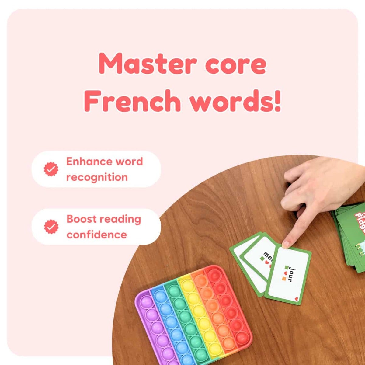 Le Jeu de Fidget Mots Visuels