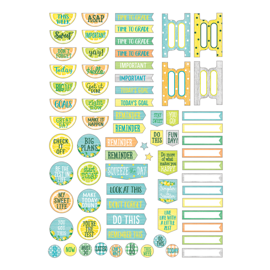 Lemon Zest Lesson Planner