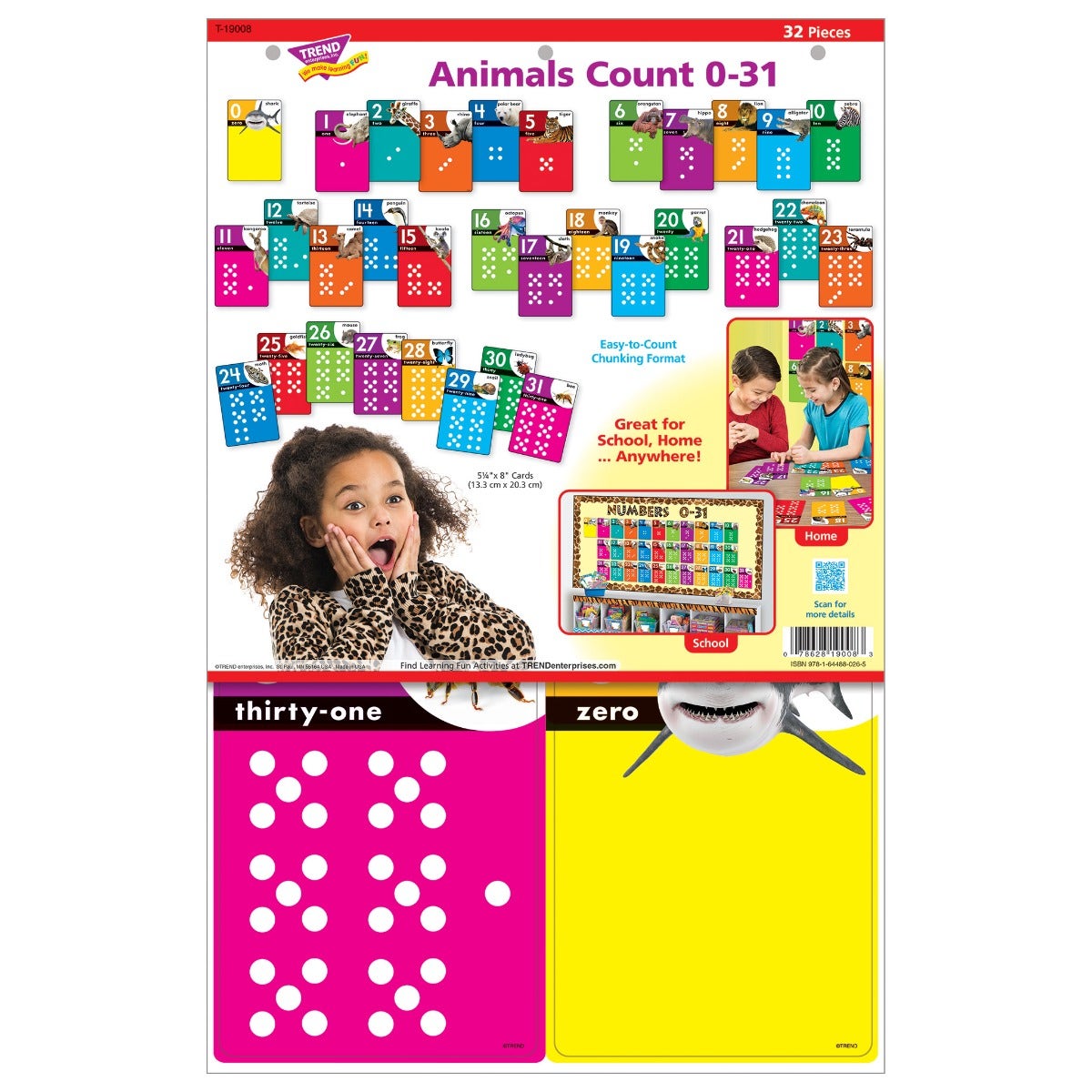 Lets Count Animals 0-31 Learning Set