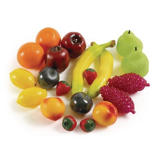 Life-Sized Plastic Play Fruit 20 pcs