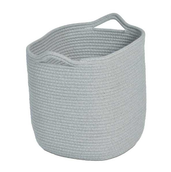 Light Dark Grey Rope Basket Set of 6