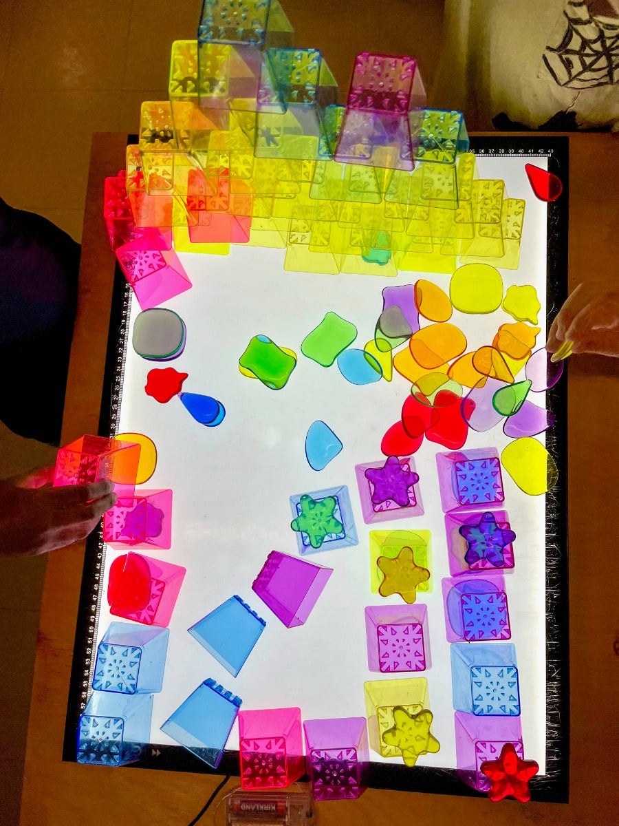 Light Learning Rocks