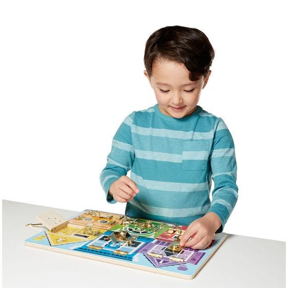 Locks & Latches Board Puzzle Melissa & Doug