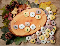 Lowercase Alphabet Pebble Set