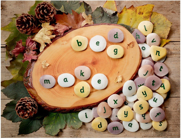 Lowercase Alphabet Pebble Set
