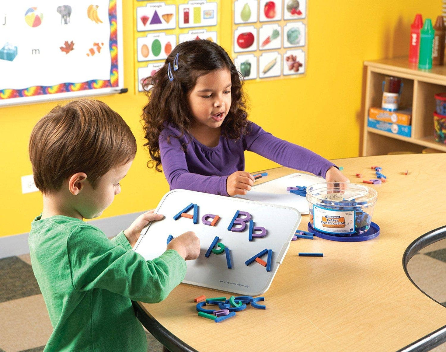Magnetic Letter Construction