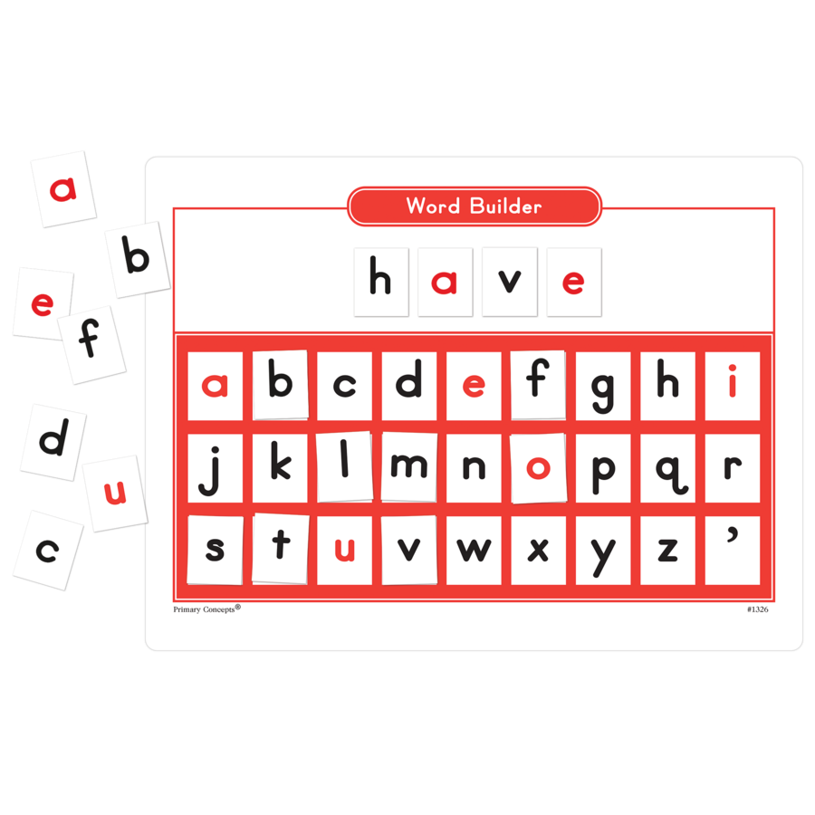 Magnetic Word Builder