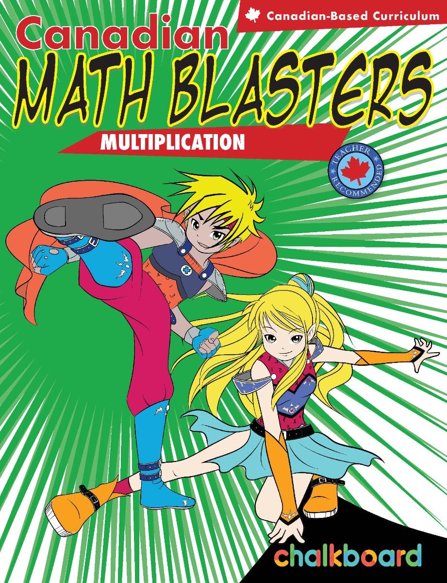 Canadian Math Blasters Multiplication Ebook
