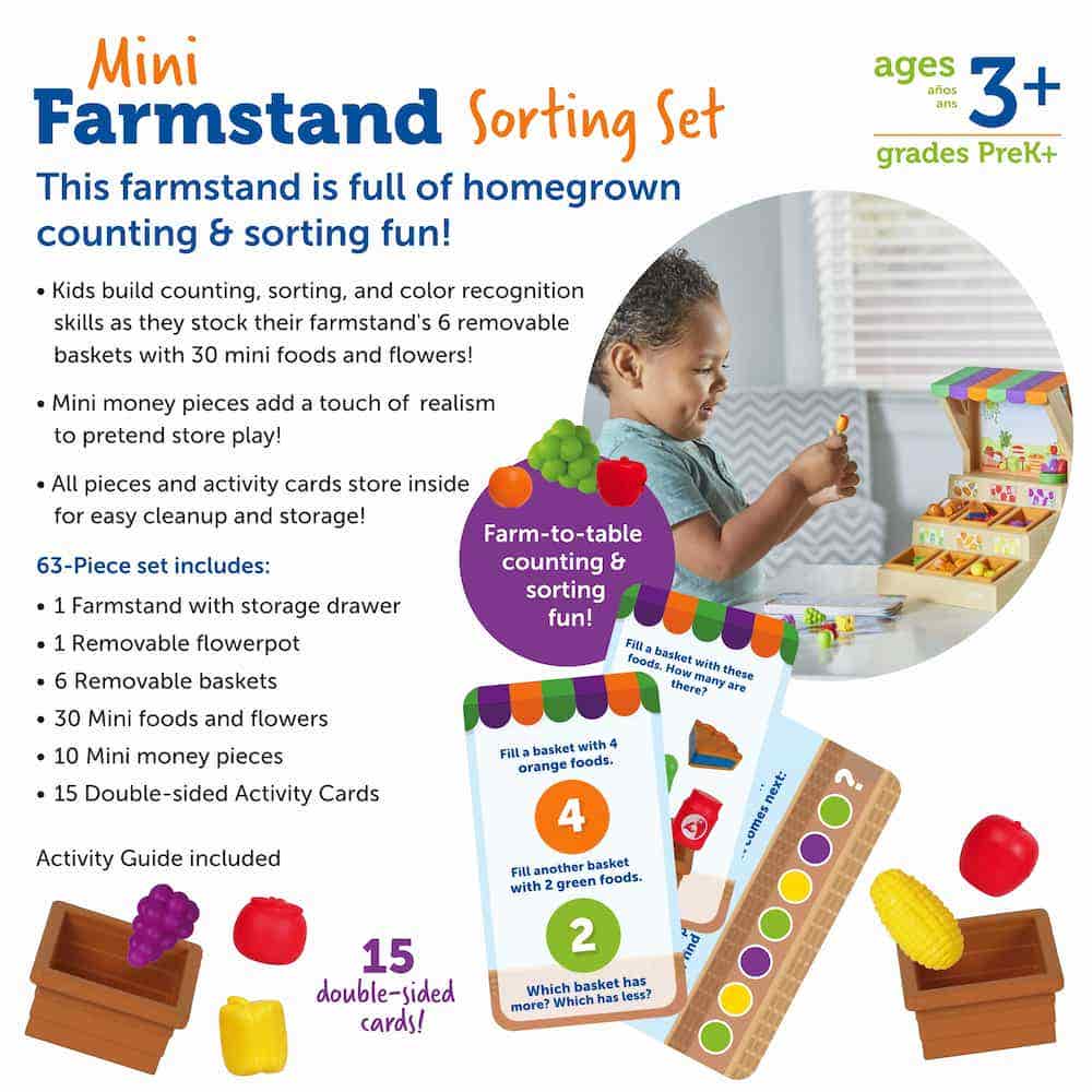 Mini Farmstand Sorting Set