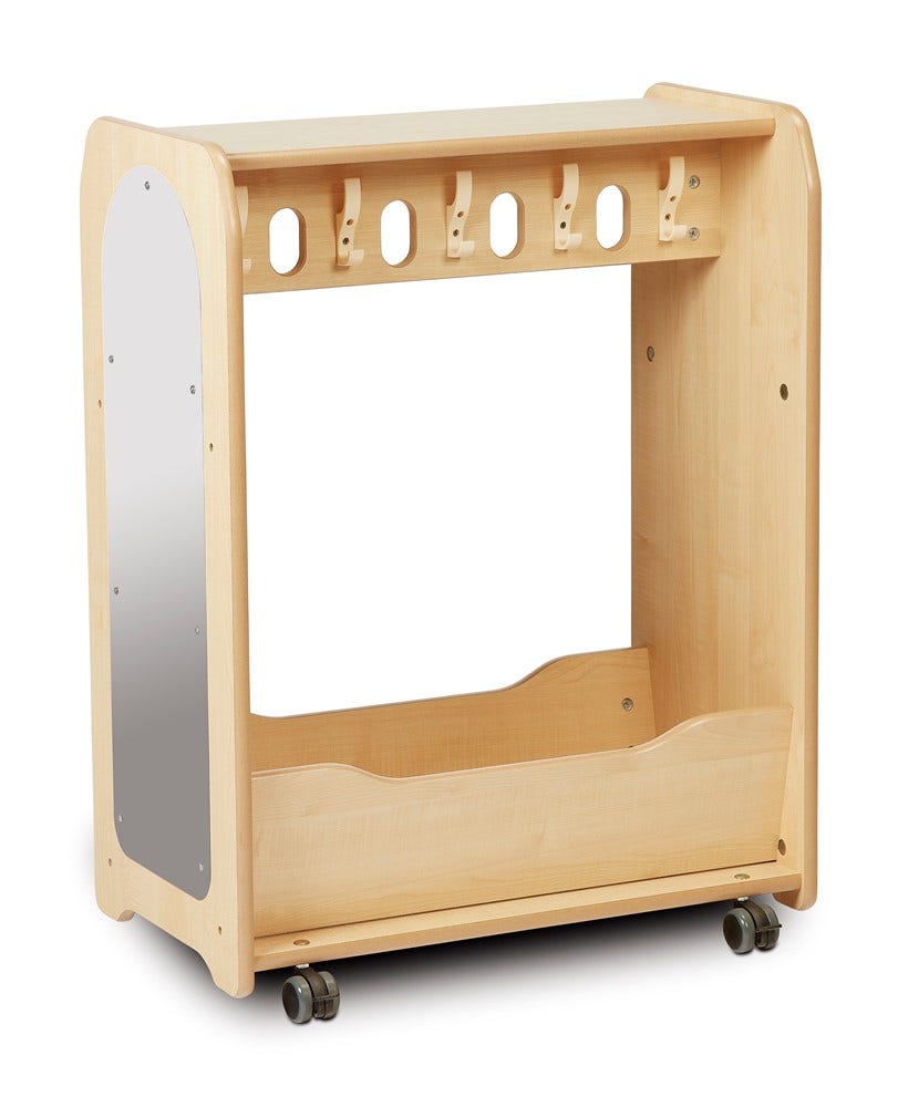 Toddler Mini Mobile Dress Up Trolley