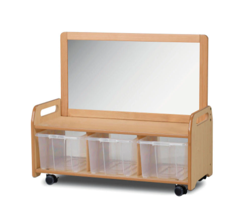 Mobile Mirror Storage Unit