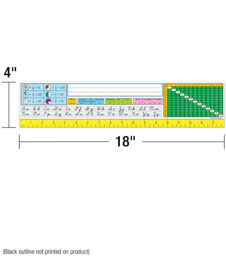 Modern Cursive Desk Nameplates Gr 3-5