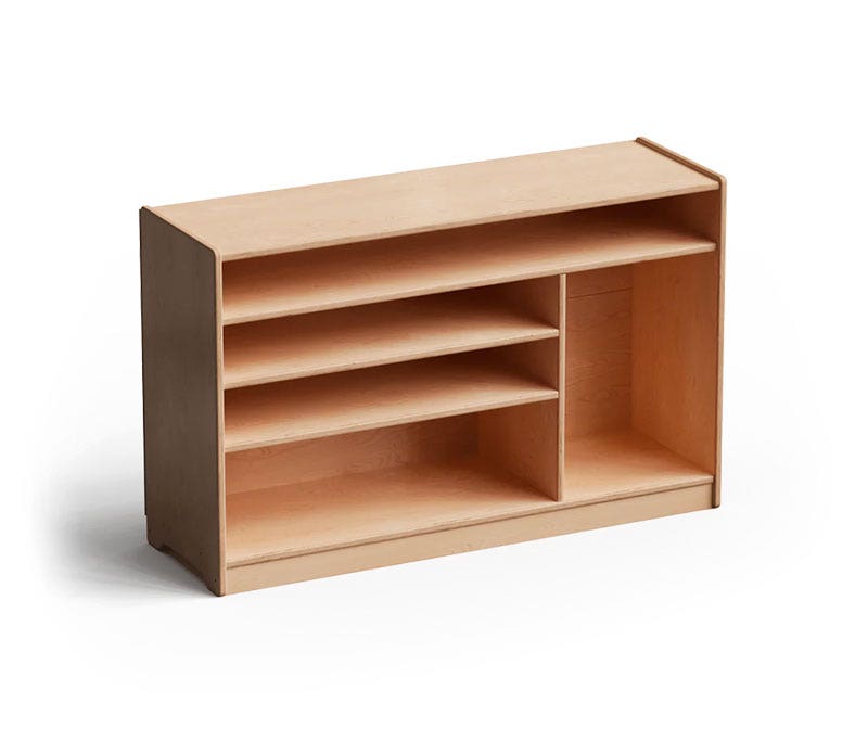 MontShelf Sensory Shelf Birch Backed 30 x 48