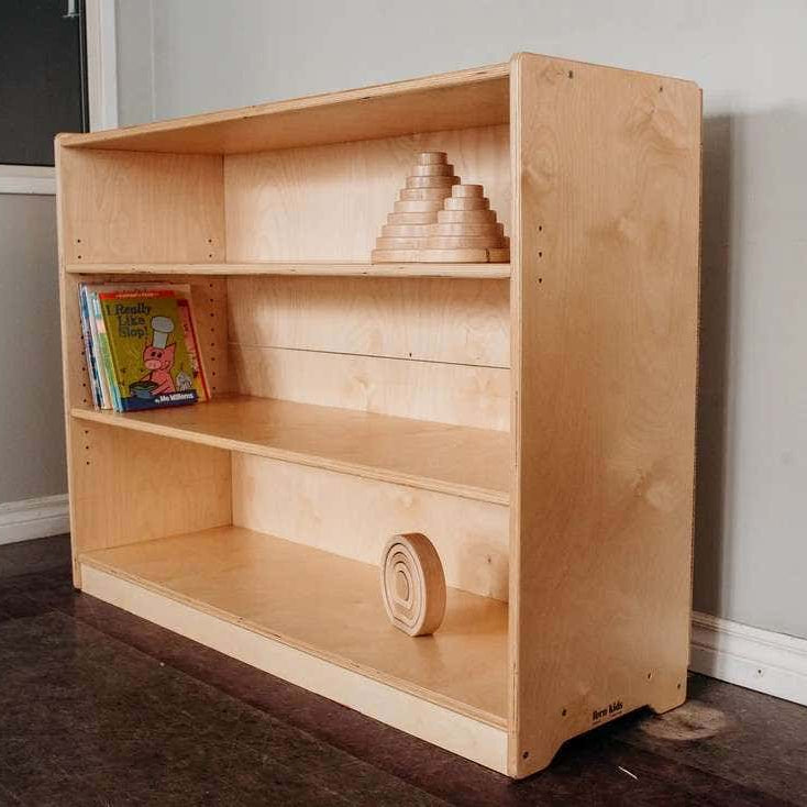 MontShelf Two Adjustable Shelves Birch Backed 36 x 48