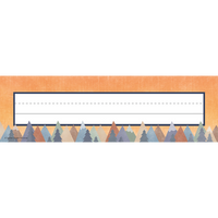 Moving Mountains Flat Name Plates