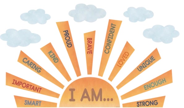Moving Mountains Road Trip Sun Positive Affirmations Bulletin Board