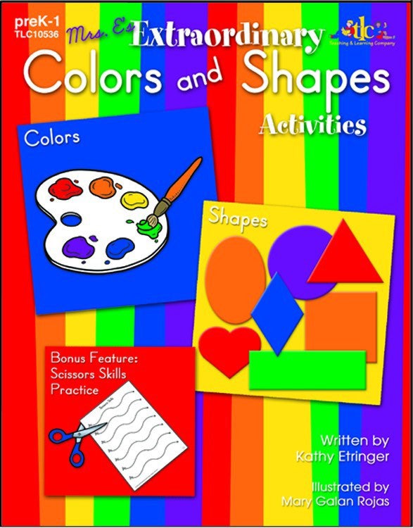 Mrs. Es Extraordinary Colors and Shapes Activities Ebook