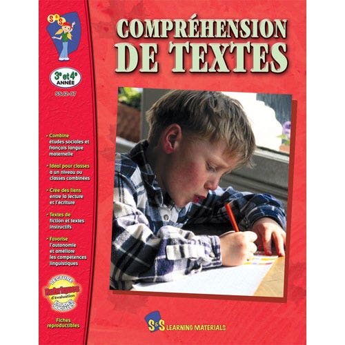 Comprehension De Textes 3-4 Annee