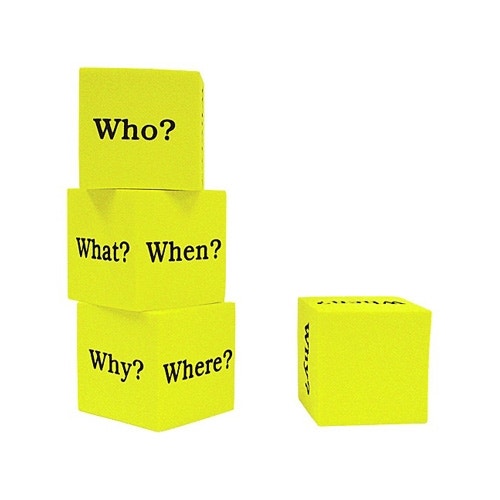 Foam Question Cubes