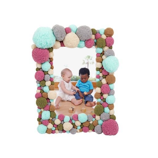 Natural Tones Pom Poms 6 Colors 300 pcs