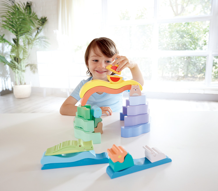 Nature Scene Stacking Blocks by Hape
